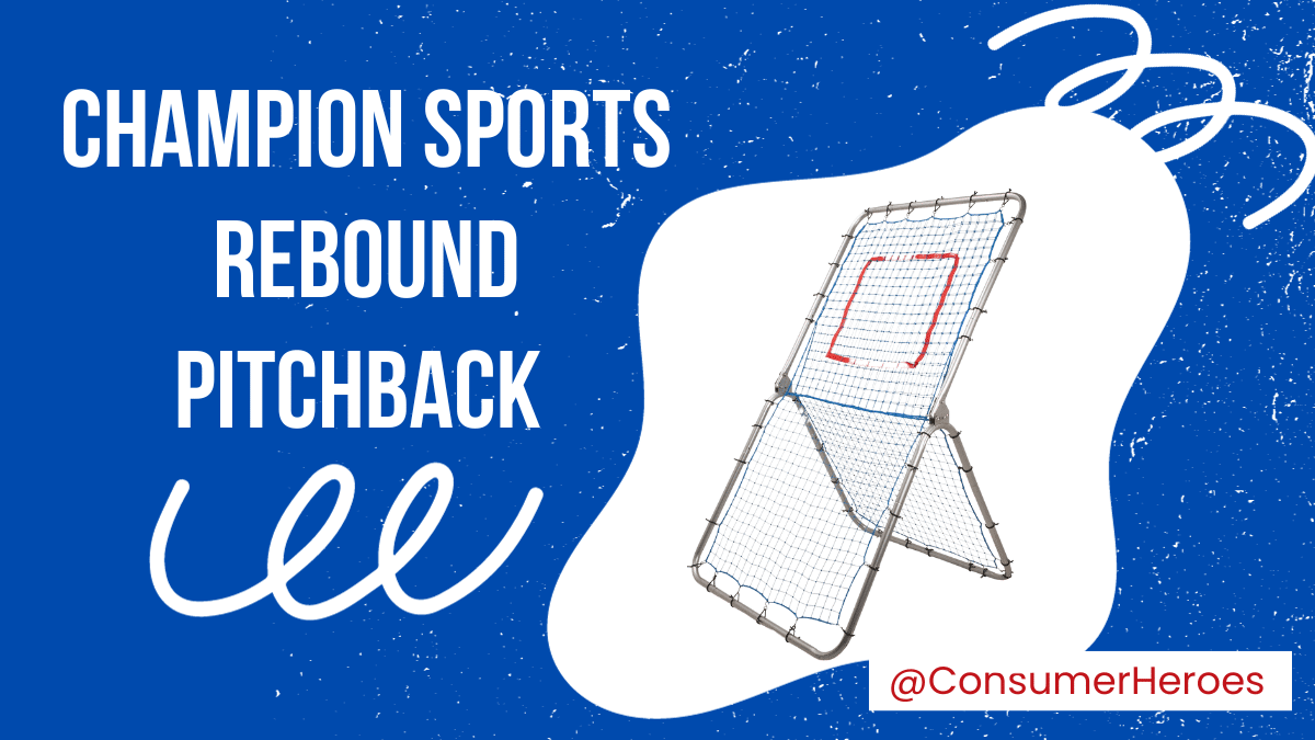 Champion Sports Rebound Pitchback Net