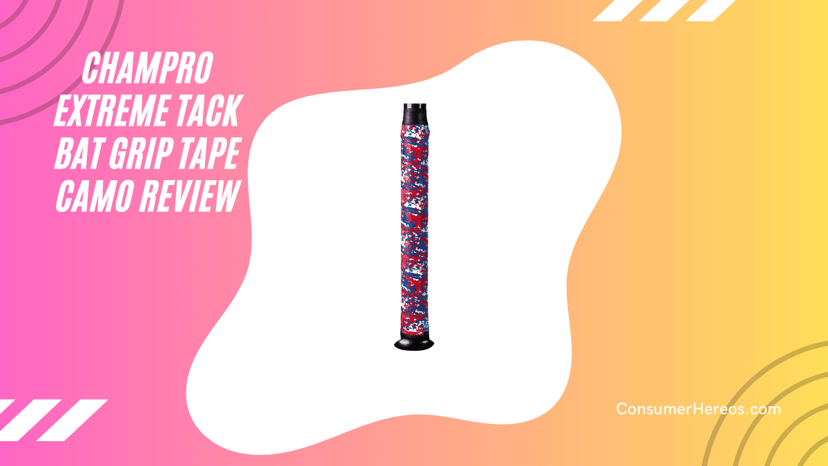 Champro Extreme Tack Bat Grip Tape Camo Review