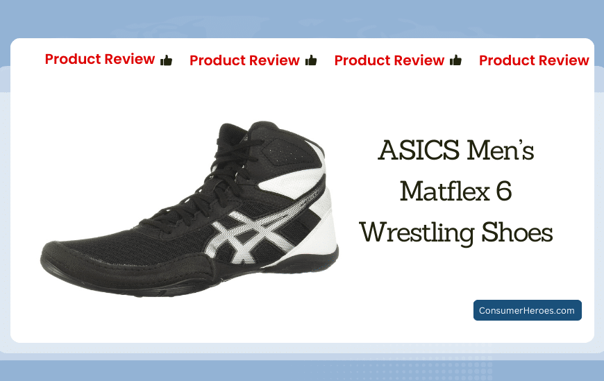 ASICS Mens Matflex 6 Wrestling Shoes Review