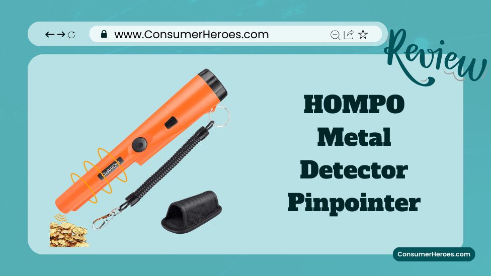 HOMPO Metal Detector Pinpointer Review