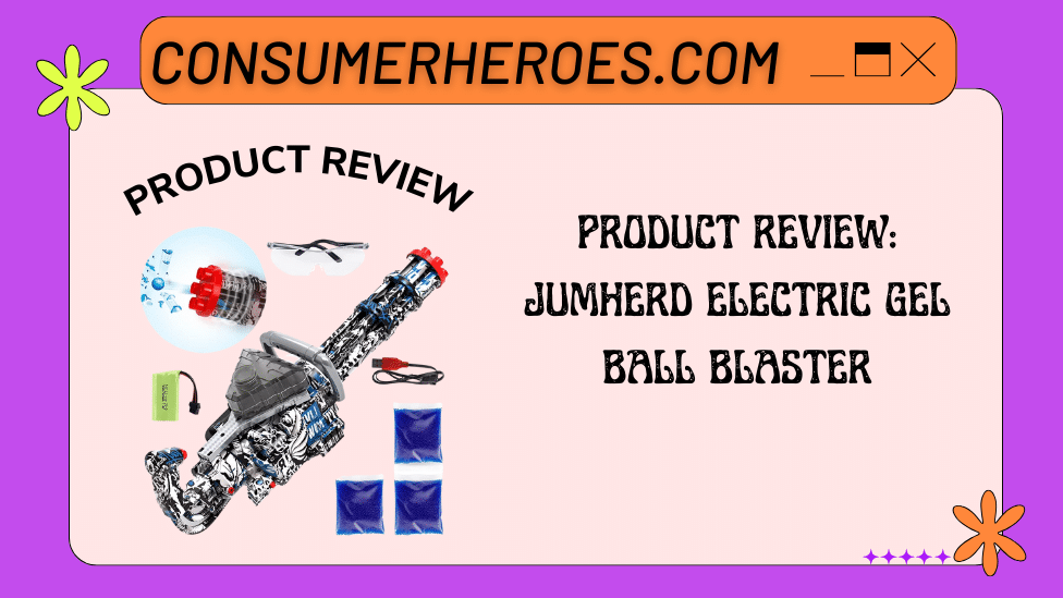 Jumherd Electric Gel Ball Blaster Review