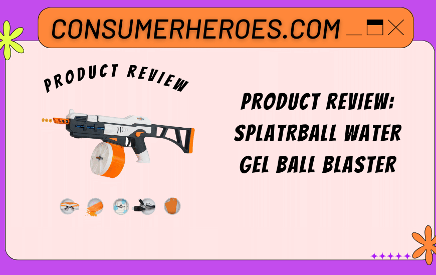 SPLATRBALL Water Gel Ball Blaster Review