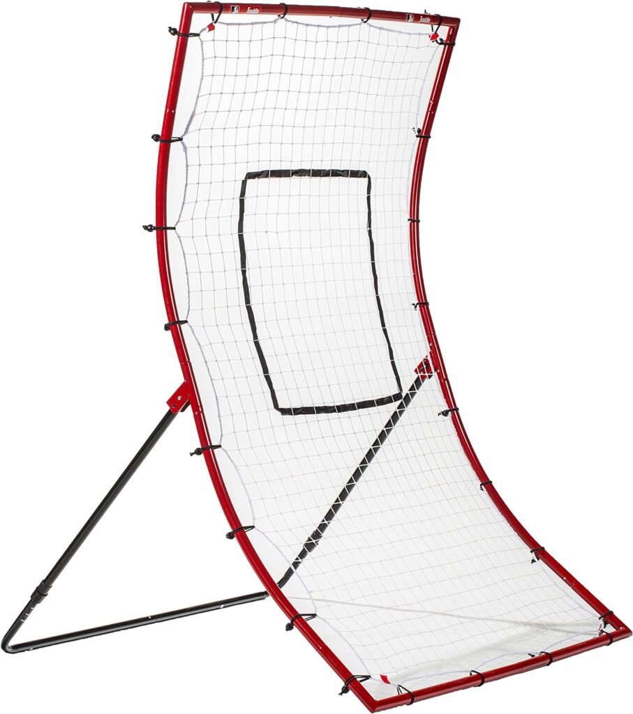 Best Baseball Rebounders -  Franklin Sports Baseball Rebounders + Pitchback Nest - Pitch Return Trainer + Rebound Net with Attachable Pitching Target- All Angle Fielding Rebound Net for Grounders + Pop Flies