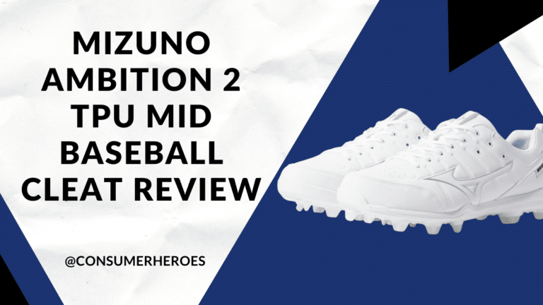 Mizuno Ambition 2 TPU Mid Baseball Cleat Review