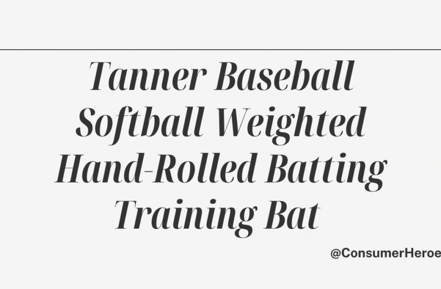 Get Your Swing on Point with the TANNER Baseball Softball Weighted Hand-Rolled Batting Training Ball
