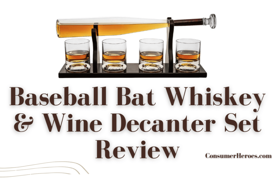 Baseball Bat Whiskey & Wine Decanter Set Review: Perfect Gift for Baseball Fans?